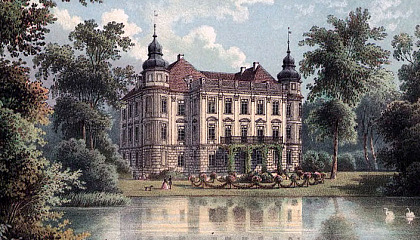 Pałac w Szczepanowie XIX wiek, polska-org