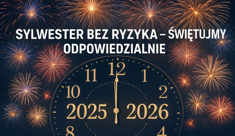 Niech Nowy Rok rozbłyśnie bezpiecznie!