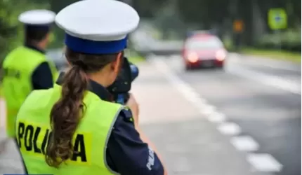 18-latka, przy obowiązującej „50-tce”, jechała z prędkością 101 km/h!