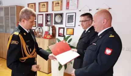 Mariusz Aleksandrowicz zastępcą Komendanta Powiatowego PSP w Środzie Śląskiej