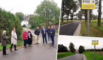 Remont drogi w Różanej zakończony