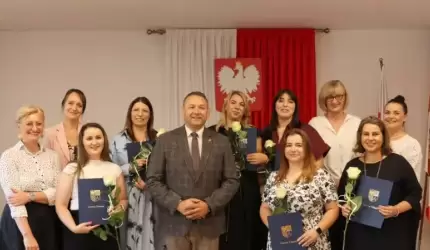 Sześć nauczycielek z gminy Udanin awansowało na stopień nauczyciela mianowanego!