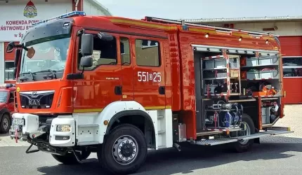 Wzmocnienie potencjału ratowniczego średzkich strażaków