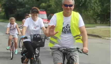 Wycieczka rowerowa malowniczym, nowym szlakiem