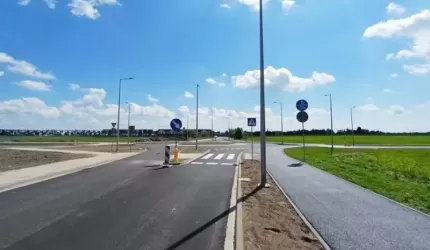 BERGER Bau zakończył przebudowę drogi gminnej Wróblowice–Lutynia