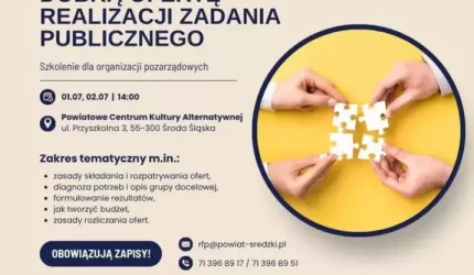 Bezpłatne dwudniowe warsztaty dla NGO!