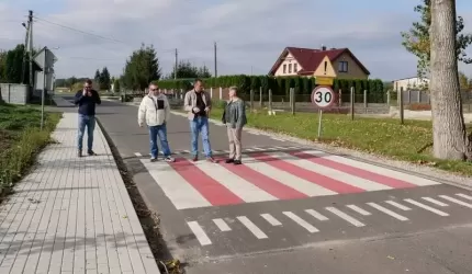 Następna przebudowa powiatowych dróg zakończona. Wyremontowano nawierzchnie na 8 odcinkach