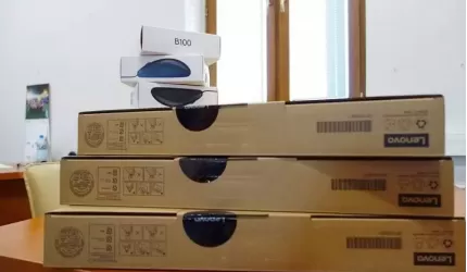 W szkołach w gminie Miękinia są już nowe laptopy