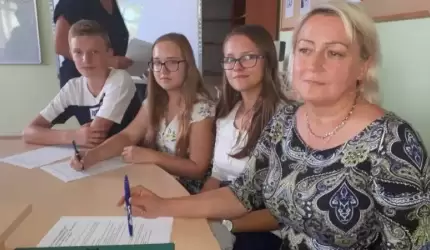 Pierwsza debata w SP Udanin