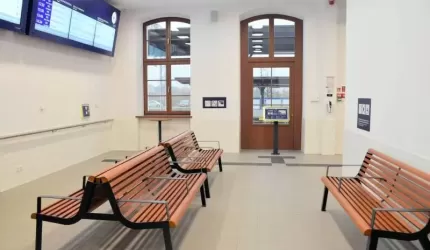 Przebudowany Dworzec PKP w Malczycach wizytówką gminy