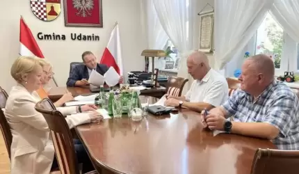 Rusza przebudowa drogi gminnej Różana - Udanin!