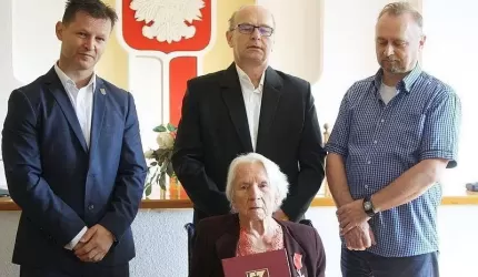 Kazimiera Szafrańska odznaczona Krzyżem Kawalerskim Orderu Odrodzenia Polski!