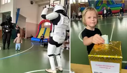 Charytatywny kiermasz dla Emilki w Kostomłotach – pełen serca, atrakcji i dobrej zabawy!