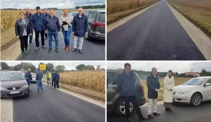 Przebudowa drogi Wilkostów-Czerna oficjalnie zakończona i odebrana