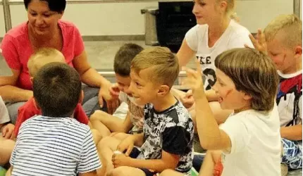 Przedszkolaki ze Szczepanowa na "Zielonym Przedszkolu"