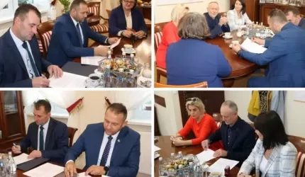 Współpraca Powiatu Średzkiego z Gminą Udanin daje wymierne efekty