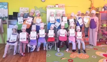 "Swojskie Pierożki" - warsztaty kulinarne w przedszkolu w Ciechowie