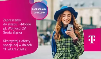 Oferta specjalna! Sklep T-Mobile w Środzie Śląskiej zaprasza