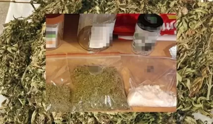 Był poszukiwany, miał przy sobie narkotyki, a w domu jeszcze...