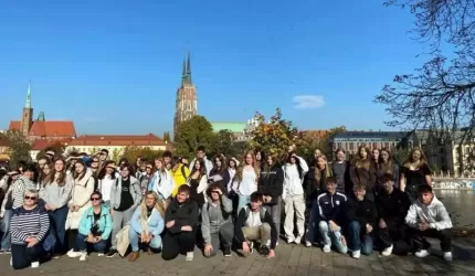 Trójstronna wymiana młodzieży w Krzyżowej