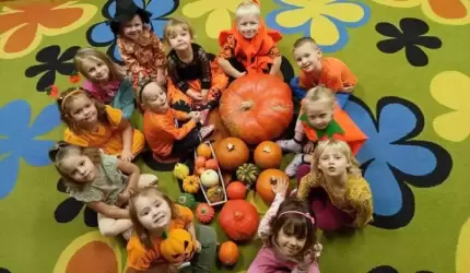 Dzień Dyni w Przedszkolu Publicznym nr 1 w Środzie Śląskiej