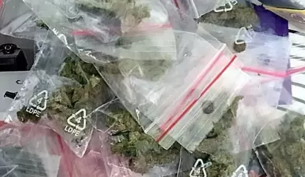 22-latek z narkotykami zatrzymany przez policjantów