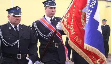 Przekazanie sztandaru dla OSP Głoska