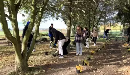 W Szkole Podstawowej  w Udaninie rozkwita edukacyjny raj przyrodniczy