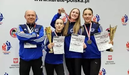 Kolejny sukces średzkich zawodniczek! 3 złote medale w Mistrzostwach Polski Karate WKF