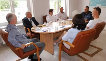 Spotkanie z włodarzami gmin i menadżerem BGK ws. wspólnych inwestycji