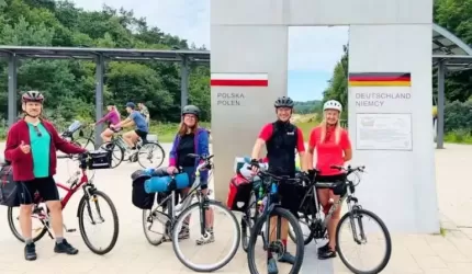 Jego pasją jest jazda na rowerze. Przez Finlandię i Szwecję chce dotrzeć do Przylądka Nordkapp!