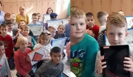 Eksperci programowania w SP Udanin