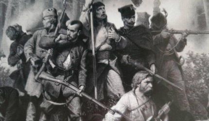 Wieniec laurowy sławy narodu - 1863