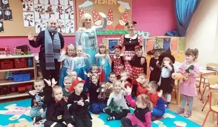 Bajkowy dzień w Przedszkolu Samorządowym w Ujeździe Górnym