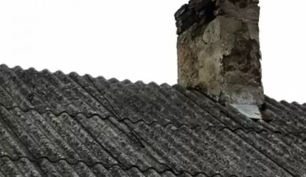 Usuwanie azbestu na terenie Gminy Kostomłoty w 2019 r.