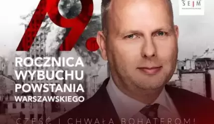 79. rocznica wybuchu Powstania Warszawskiego