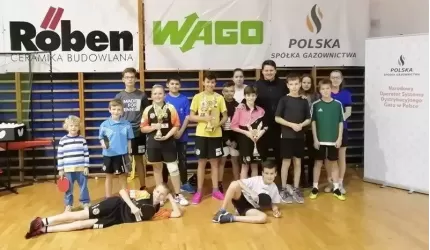 Turniej tenisa stołowego w Głosce
