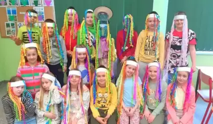 Wiosennie w szkole w Ciechowie