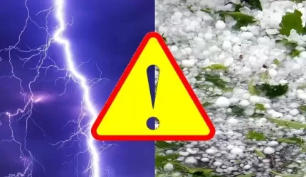 Uwaga! Burze z gradem i silny wiatr