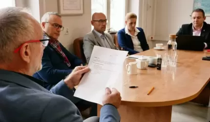 Współpraca Powiatu Średzkiego i Gminy Udanin