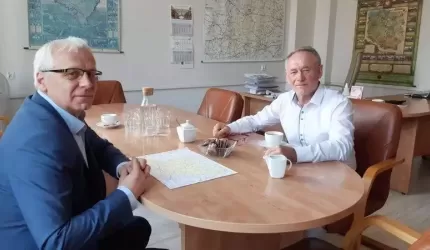 Wojewoda dolnośląski spotkał się ze starostą