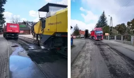 Rozpoczęła się przebudowa drogi Miękinia - Klęka