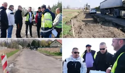 Rozpoczęła się przebudowa drogi Klęka - Białków w gminie Miękinia