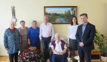 100. urodziny Pani Franciszki Połeć