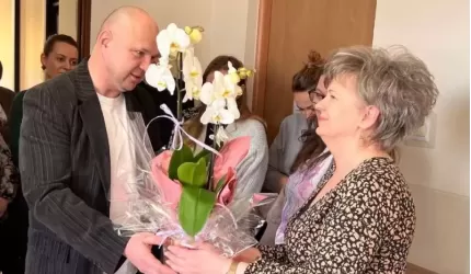 Wieloletnia pracownica Urzędu Gminy Malczyce odchodzi na emeryturę