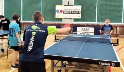 Tenisowe Igrzyska Dzieci i Młodzieży w szkole w Ciechowie