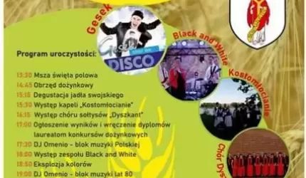 Dożynki Gminy Kostomłoty 2019