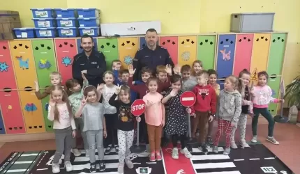 Program Bezpieczeństwo to Skarb z udziałem uczniów z Malczyc