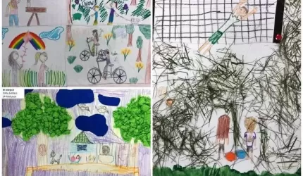 Dzieci narysowały, jak dbać o dobre samopoczucie