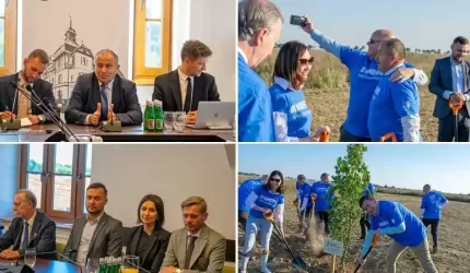 Spotkanie z przedstawicielami firmy Intel w Urzędzie Miejskim w Miękini